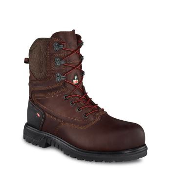 Red Wing Brnr XP 8-inch Waterproof CSA Safety Toe Wandelschoenen Dames Bordeaux - 3554